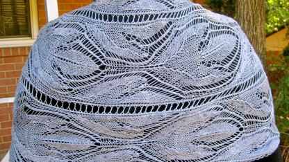 Bannockburn Beaded Lace Shawl