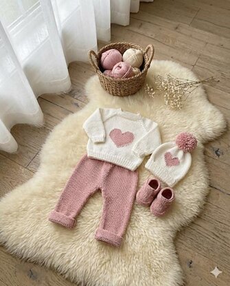 "Camellia" Jeans set