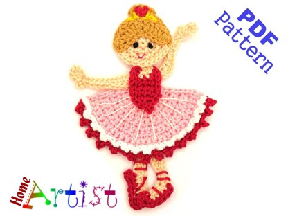 Ballerina 4 Applique