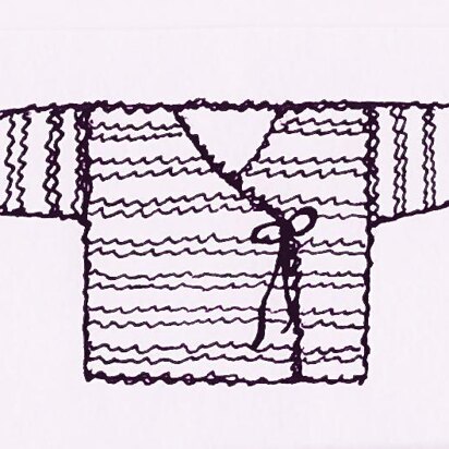 Preemie Wrap Sweater