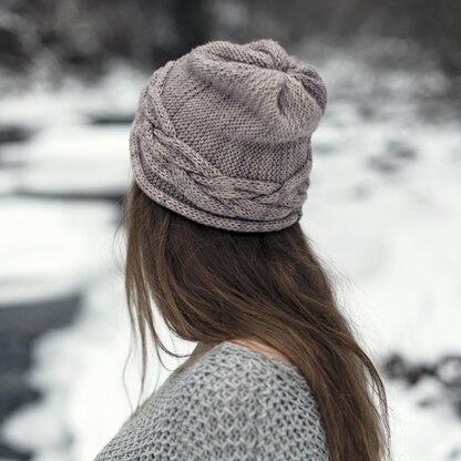 Sideways Braid Beanie