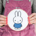 Cotton Clara Miffy Blue Top Cross-Stitch Kit Cross Stitch Kit - 15cm