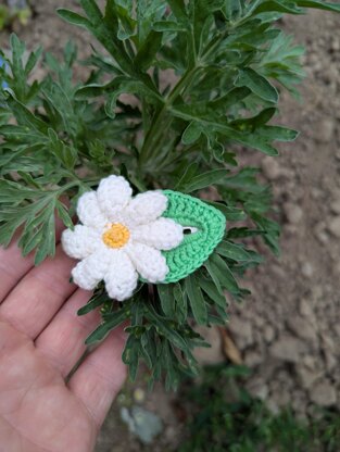 Daisy Deco hair Clip