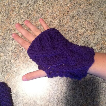 Ceres Fingerless Mitts