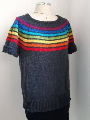 Somewhere Rainbow Sweater