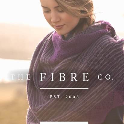 Higham Shawl in The Fibre Co. Cumbria Fingering - Downloadable PDF