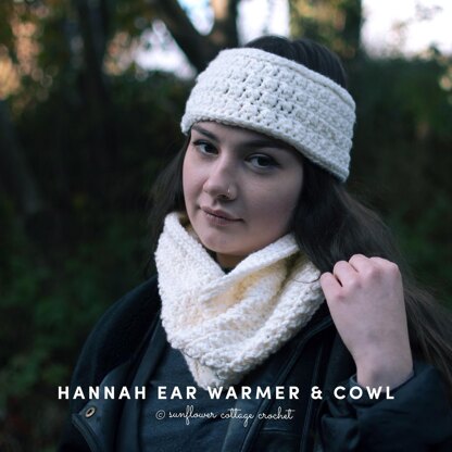 Hannah Ear warmer and cowl set