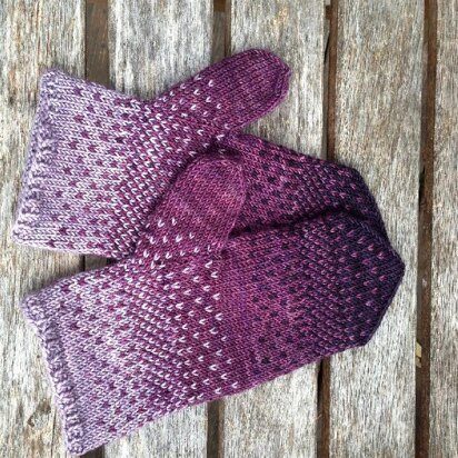 Purple Rain Mittens