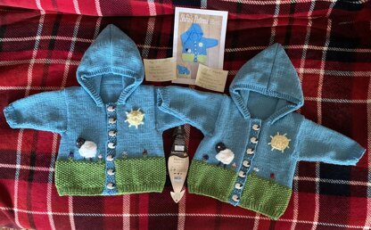 Lamb jacket for new grandchildren