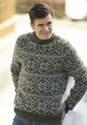 Park Sweater in Viking Of Norway - UK-2316-72 - Downloadable PDF