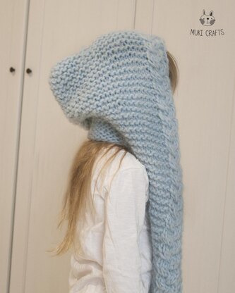 Anna hooded scarf