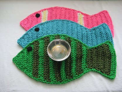 Fish Pet Placemat Rug