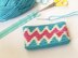 Zig Zag Zipper Bag