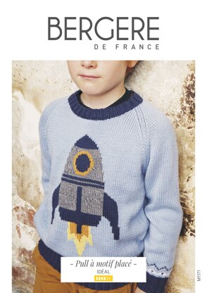 Boy Sweater in Bergere de France Ideal - M1171 - Downloadable PDF