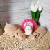 Set Crochet hippopotamus Pattern, Crochet safari animals