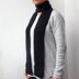 Long knit-look scarf