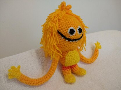 Amigurumi Orange Monster Super Simple Songs