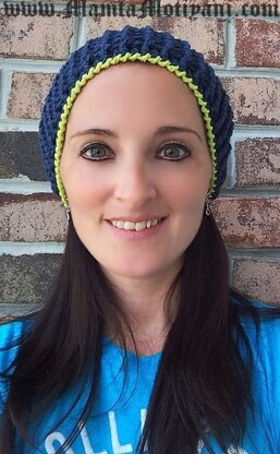 Crochet Slouchy Beret Beanie Pattern Unique & Easy