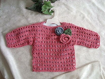 Crochet Mesh Summer Sweater