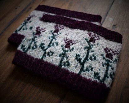 Thistle Boot Cuffs