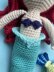 Mermaid amigurumi doll