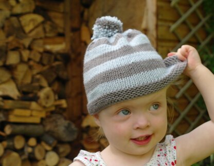 Easy Baby Bobble Hat / Beanie Hat