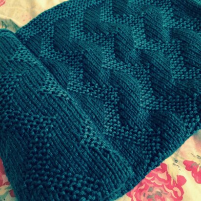 Zig Zag Blanket Knitting Pattern