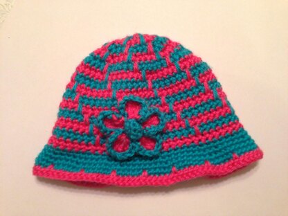 Stepping Up Beanie Cloche Hat 12-085
