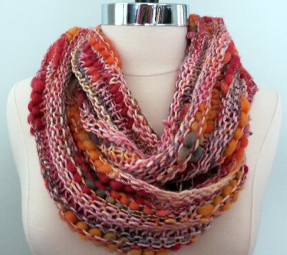 Bamboo Bloom Infinity Scarf / Cowl