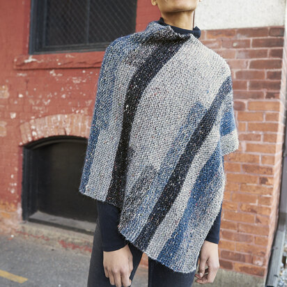 Olneyville Poncho in Berroco Providence - Downloadable PDF