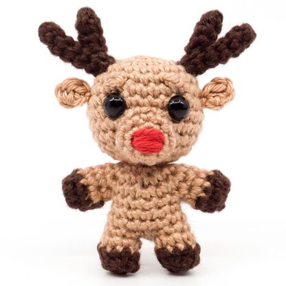 Mini Noso Reindeer Crochet Pattern