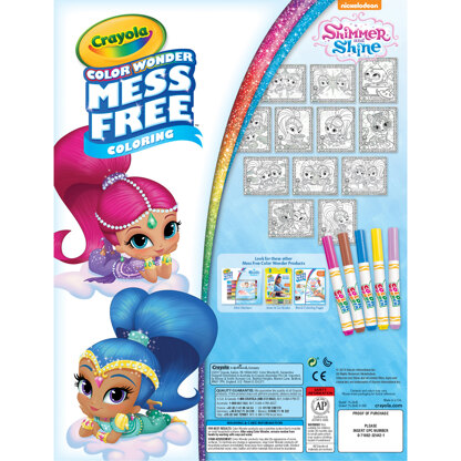 Crayola Color Wonder Glitter Set - Shimmer & Shine