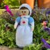WWI Red Cross Nurse Doll Knitting Pattern - Toy Knitting Pattern