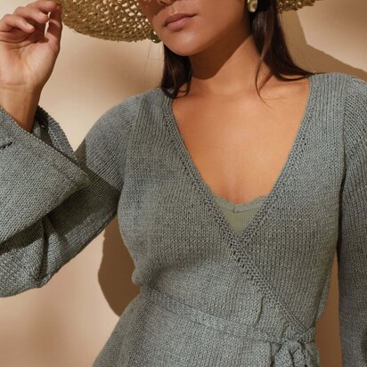 Olive Cardigan in Rowan Cotton Cashmere - RM004-00003-UK - Downloadable PDF