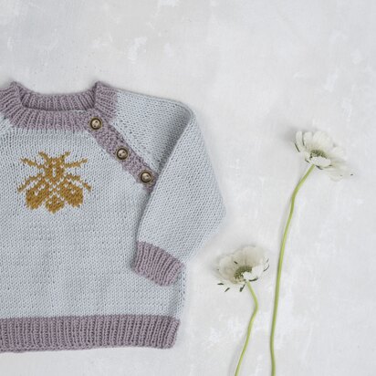 Busy Bee 2 Sweater in Rowan Summerlite DK - RB004-00005-ENP - PDF