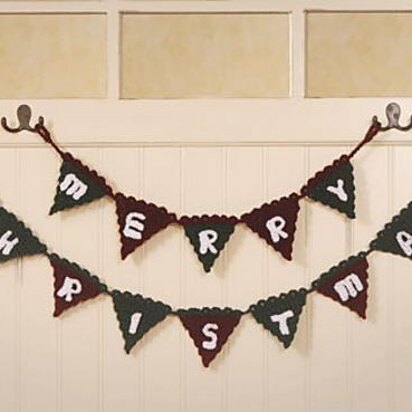 0804 Merry Christmas Banner