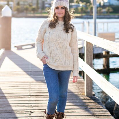 Meara Fisherman Sweater