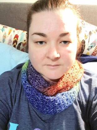 Desert Rainbows Infinity Cowl