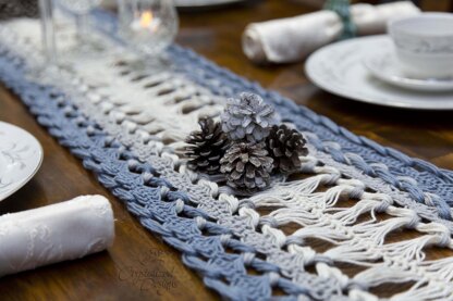 Hairpin Lace Table Runner