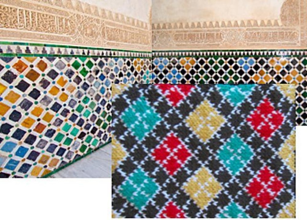 Granada Tiles Placemat Granada Tiles Placemat