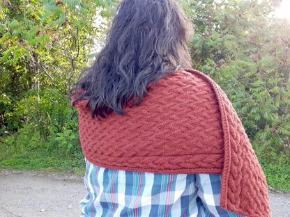 Fireside Wrap & Scarf