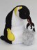 Emperor Penguin Duo Tea Cosy Knitting Pattern