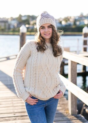 Meara Fisherman Sweater