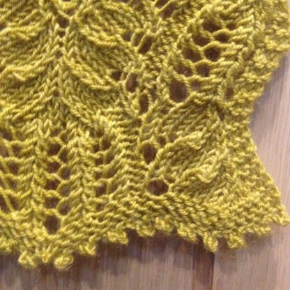 Sun Flower Lace Scarf