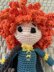 Scottish Princess amigurumi doll