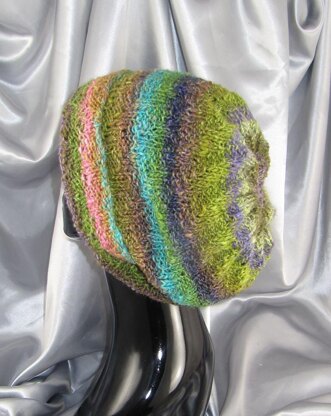 Silk Garden Swirl Slouch