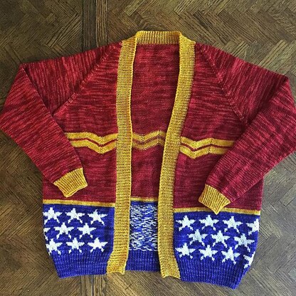 Wonder Woman cardigan