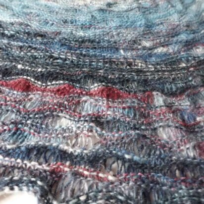 Stormy Seas Shawl