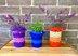 Flower top jar cover II by HueLaVive