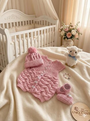 "Gardenia" Romper set